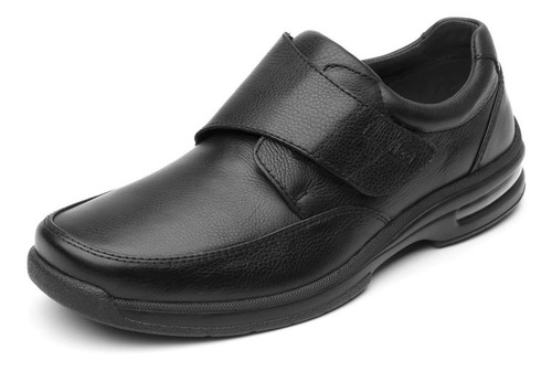 Imagen 2 de 8 de Calzado Zapato Flexi 402804 Negro Piel Velcro Gnv®