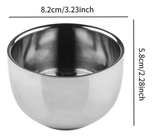 Tazón De Afeitar Taza De Afeitar Portátil Suave De Espuma