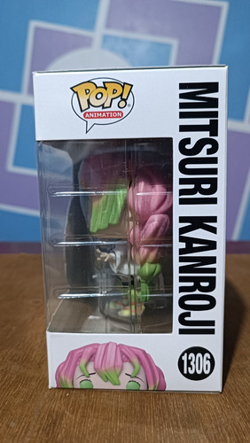 Figura De Accion Mitsuri Kanroji 1306 Funko Fair 2023 Demon Slayer: Kimetsu No Yaiba Funko Pop