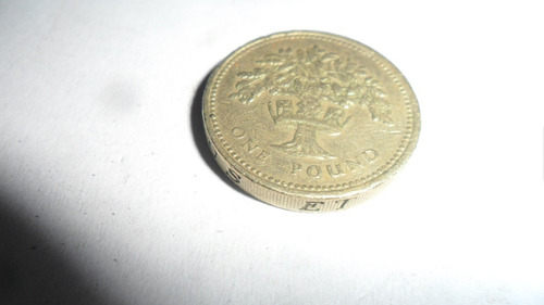Moneda Uk 1 Pound 1987
