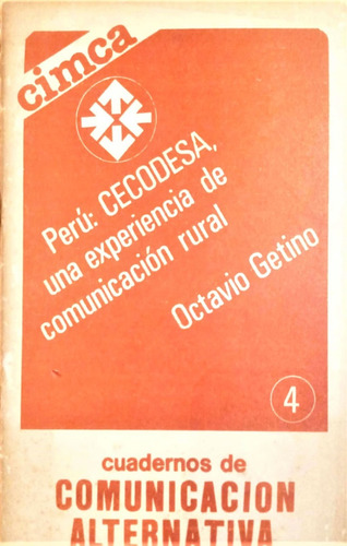 Peru Una Experiencia De Comunicacion Rural Octavio Getino V0