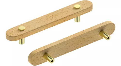 Tiradores de cajones de madera personalizados, manijas de gabinete de  madera maciza con nombre personalizado, 2.5 pulgadas, 3.8 pulgadas, 5.1