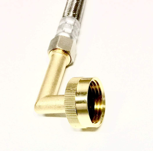 Imagen 2 de 4 de Codo Para Lavavajillas Lavaplatos Automatico De De 3/4 X 3/8