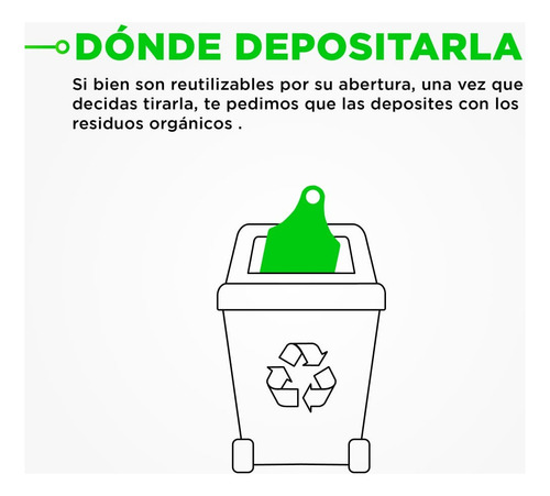 50 Caravanas Hacienda Bio Compostables + Pinza Envio Gratis