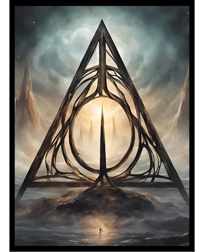 Mtg The Gathering (deathly Hallows) -100 Fundas De Arte...