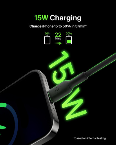 Cabo Usb-c Para Usb-a Belkin Boostcharge 1m Para iPhone 16
