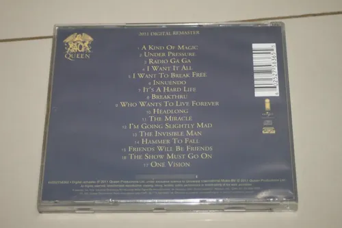 Queen - Greatest Hits Llcd Kiss Maiden Floyd Zeppelin | MercadoLivre