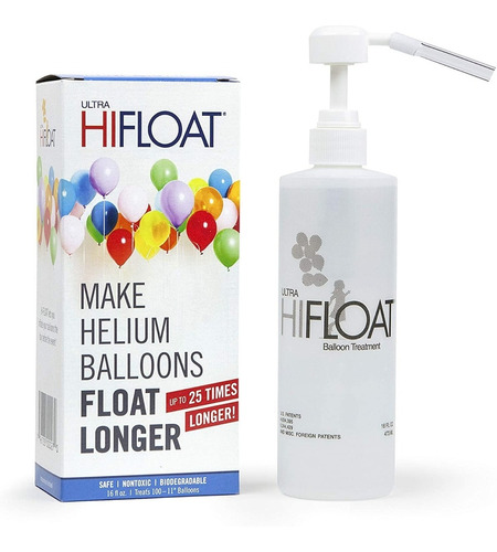 Ultra Hi Float Liquido Para Que Globos Con Helio Duren 473ml