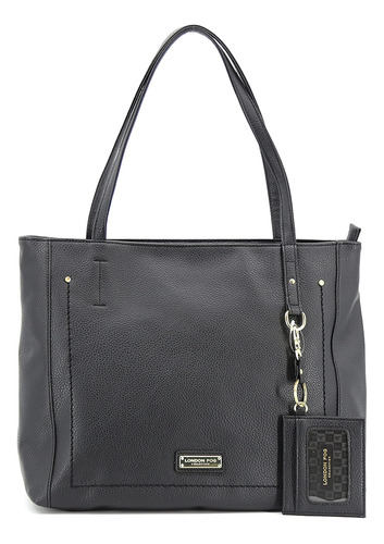 Bolso Tote London Fog Quendi Para Mujer, Bolso De Hombro De 