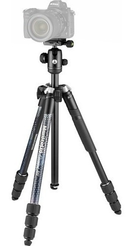 Manfrotto Tripie Element Mii Al Negro 4 Secc Bh Mkelmii4bk-b