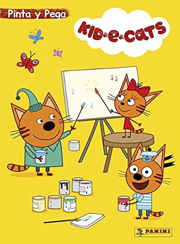 Kid E Cats - Pinta Y Pega, De Aa. Vv.. Editorial Panini Fondo, Tapa Blanda En Español, 2021