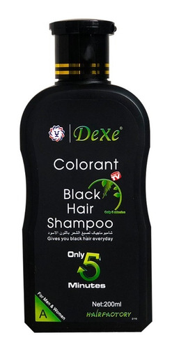 Imagen 4 de 5 de 2 Shampoo Dexe - Black Hair 200ml