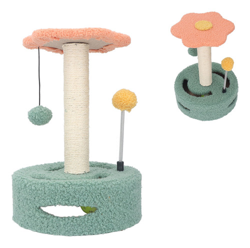 Sisal Scratch Post Cat Scratching Stable Interactive Cat