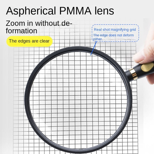 Hd Portable 110mm Extra Large Handheld Magnifier