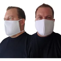 Comprar Barbijo De Tela Tapa Boca Y Naríz Lavable, Reutilizable 10 U