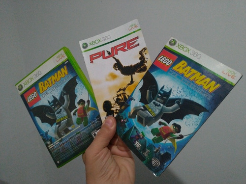 Jogo Xbox 360 Lego Batman The Video Game & Pure 2 Jogos Leia (Usado)