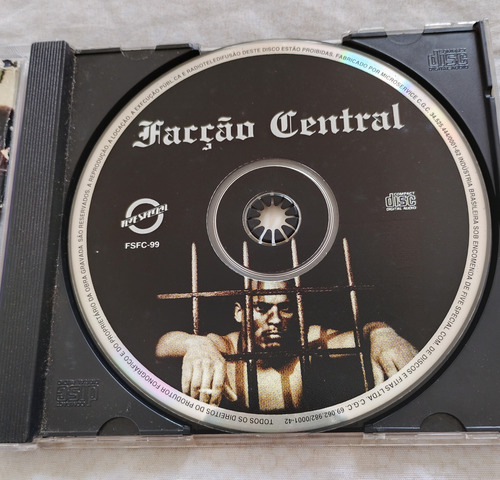Cd Facção Central - Versos Sangrentos Primeira Edição
