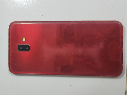 Celular Samsung Galaxy J6 Plus (tela Quebrada) Vermelho (Usado)
