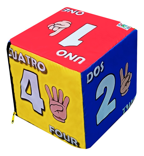 Set Cubos Puntos Estimulación Temprana Multicolor