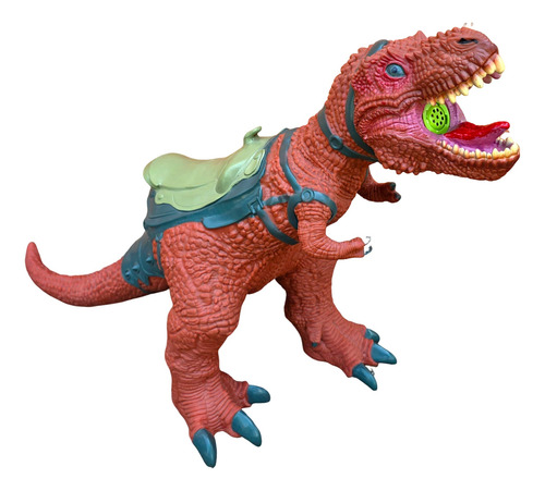 Juguete De Dinosaurio Trex Grande 100cm Con Asiento Sonido