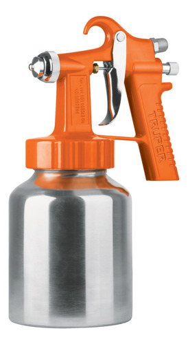 Pistola P/pintar Naranja Baja Presión, Entrada Sup., Truper