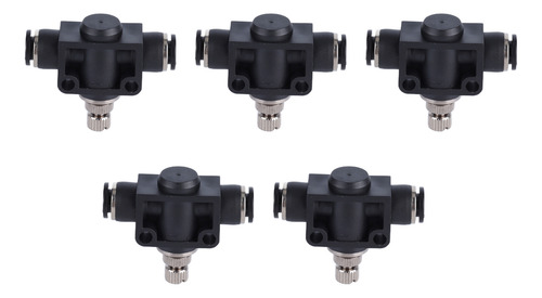 Conector Neumático, 5 Piezas, Válvula De Mariposa, Pvc Durad