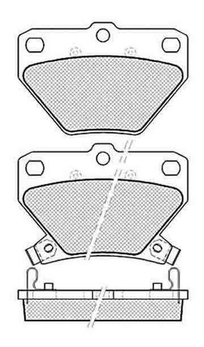 Pastilla De Freno Toyota Celica Gts 00 Trasera