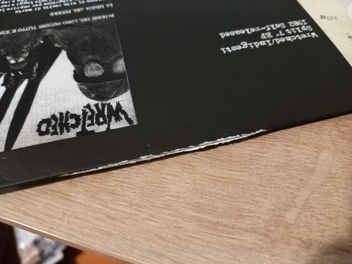 Wretched Libero E Selvaggio Lp ¿ Raw Power ¿ (Usado)