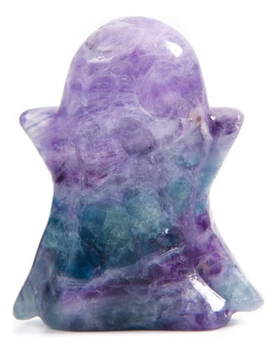 Nuzujx Figura De Fantasma De Vidrio De 1.8 Pulgadas, Piedra