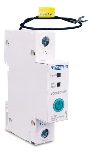 63a Din Rail Disyuntor Interruptor Inteligente Control