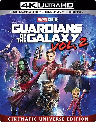 Guardianes De La Galaxia Volumen 2 4k Ultra Hd + Blu-ray