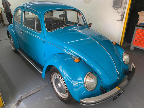 Imagem 4 de 9 de Wv Fusca 1500 1971 1500 Placa Preta