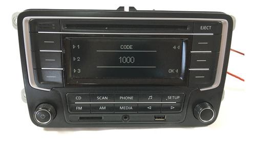 Radio Som Central Multimidia Vw Saveiro G7 5u0035160 Rn129