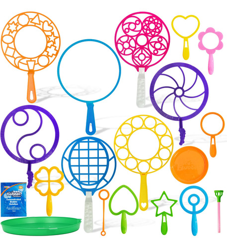 Juego De Varitas De Burbujas Para Niños 18 Piezas Color