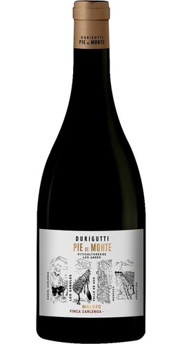 Vino Tinto Malbec Pie De Monte Finca Zarlenga-los Arboles 