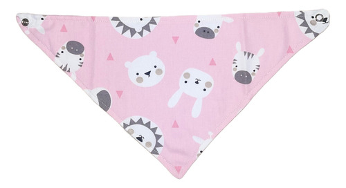 Babero Bandana De Algodón Para Bebés Pink Pink