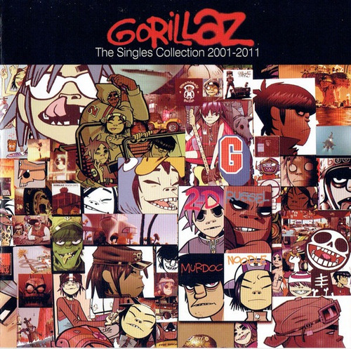 Cd Gorillaz - The Singles Collection 2001-2011