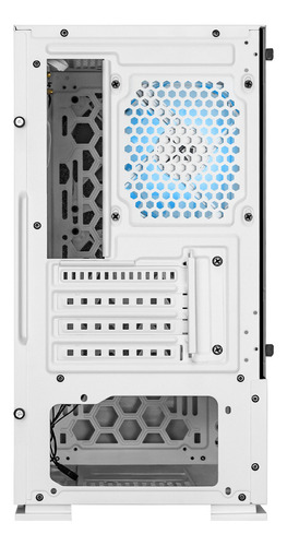 Gabinete Gamer Xtreme Pc Gaming Sonic Comic Edition Mini Torre Micro Atx 3 Fan Argb Mesh Cristal Templado