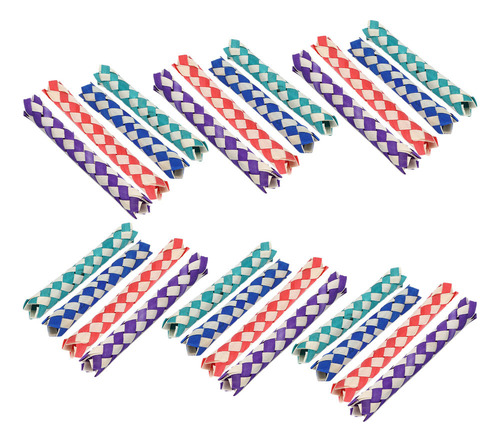 Armadilhas De Bambu Chinesas 24pcs Dedo Pássaros Papagaios