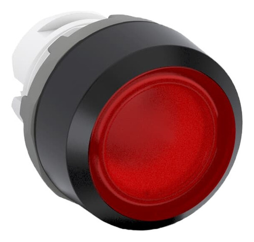 Botón Abb Mp1-11r, 22 Mm Rojo Iluminado; 1sfa611100r1101
