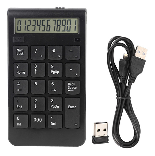 Teclado Numérico Inalámbrico Mini Teclado Numérico Portátil