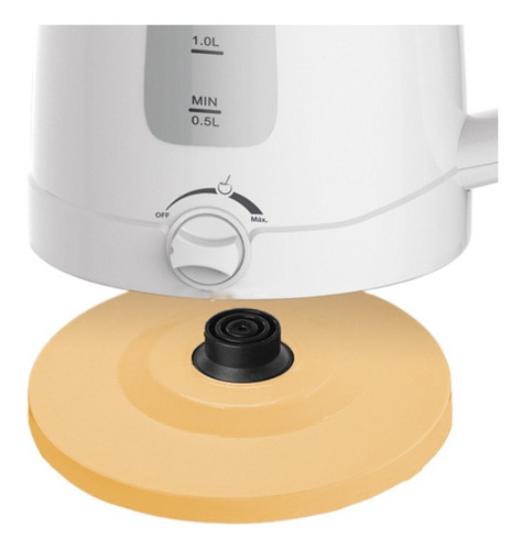 Imagen 2 de 2 de Pava eléctrica Liliana AP975B Mateando blanca 220V - 240V 1.7L