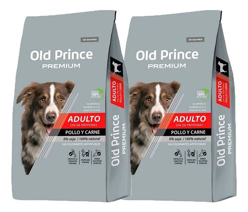 Old Prince Premium Adulto X 20kg X2uni Envio Gratis Amba