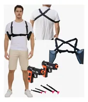 Comprar Coldre Duplo De Pernas Fantasia Cosplay + Pistolas Brinquedo