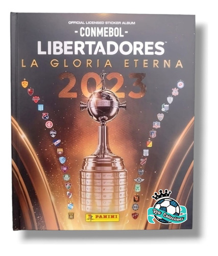 Álbum Pasta Dura Copa Liberadores 2023 Vacío Panini 