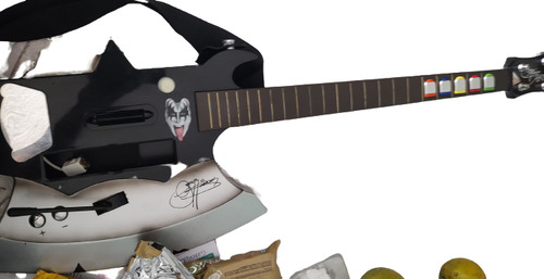 Guitarra De Kiss Para Wii (Reacondicionado)