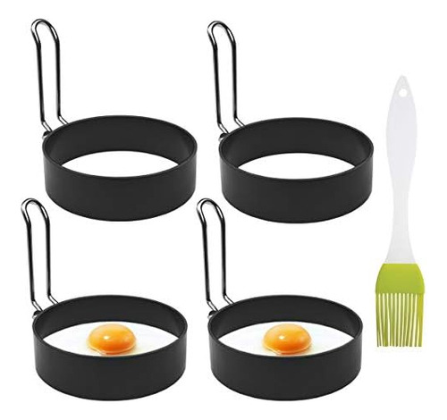 Paquete De 4 Huevos De Acero Inoxidable Antiadherentes Redon