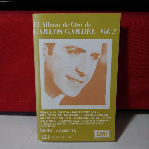 Carlos Gardel El Album De Oro Vol. 2 Casete Muy Bueno