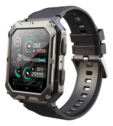 Smart Watch C20 Pro, Llamadas, Bluetooth, Fitness - Negro