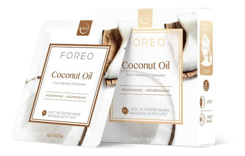 Foreo Mascarilla Activada Por Ufo Con Aceite De Coco